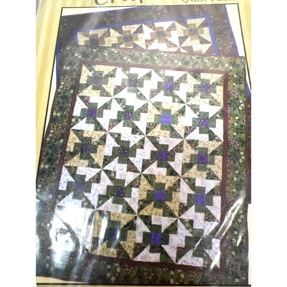 Apple Crisp Lap Quilt Pattern By Pat Sloan & Co. 43" X 51" Designed By Cathie Ul - Picture 1 of 3